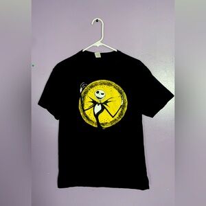 Black Nightmare Before Christmas Jack Skellington t-shirt